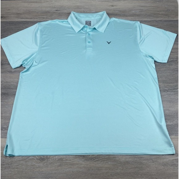 (3) Callaway Opti-Dri Polo Shirt Mens 2XL Golf Stretch S/S Pullover - Picture 15 of 16
